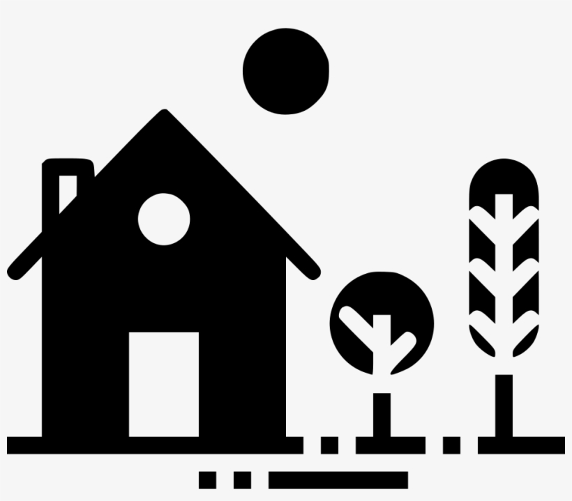 House Home Building Place Estate Tree Garden Comments - Building, transparent png download