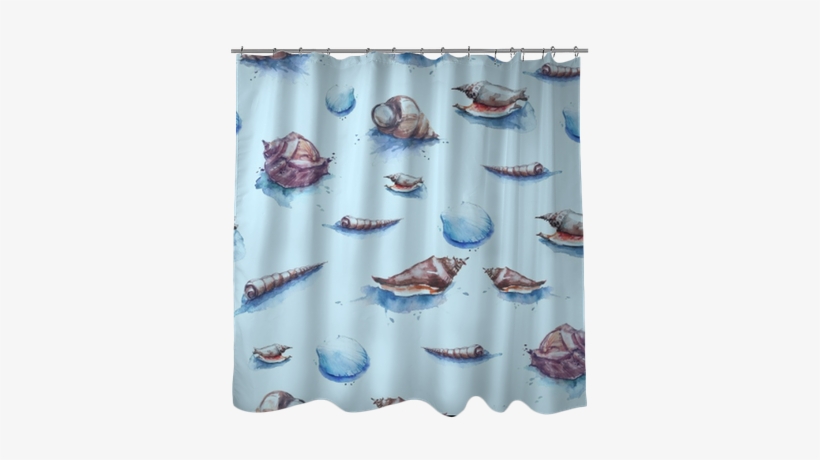 Watercolor Seamless Pattern With A Pattern - Window Valance, transparent png download