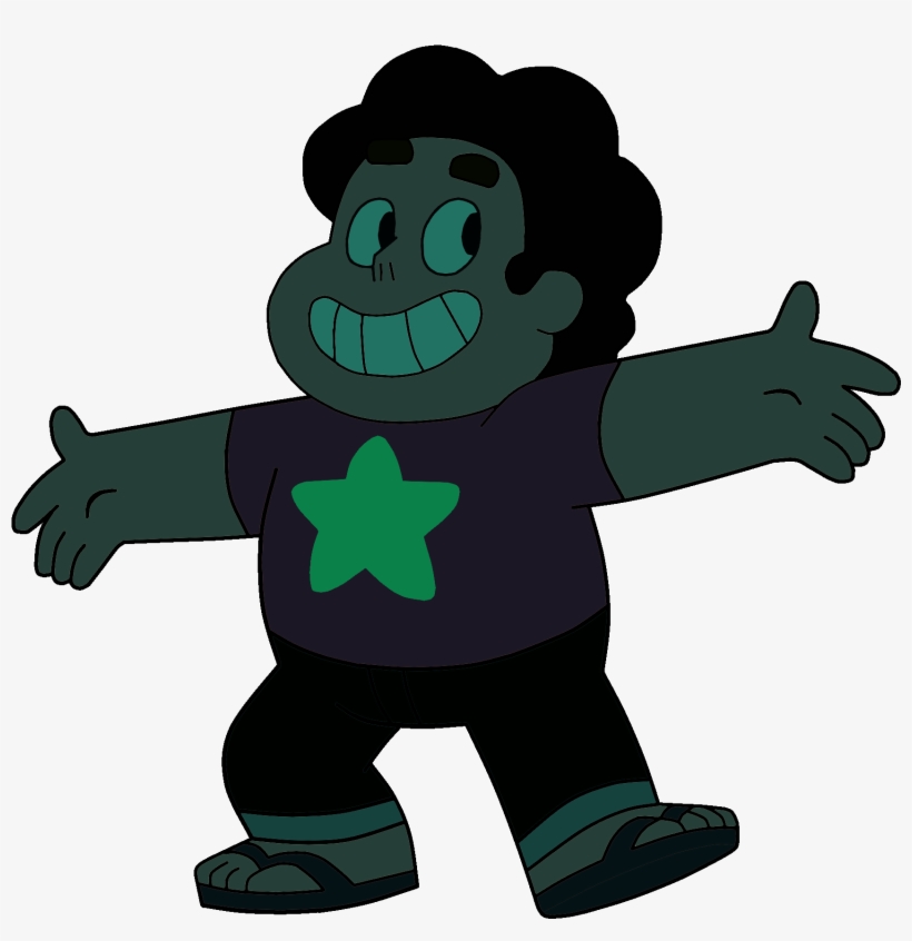 Steven In Malachite's Realm Underwater - Steven Universe Characters, transparent png download