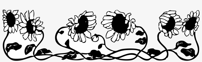 This Free Icons Png Design Of Sunflower Border, transparent png download