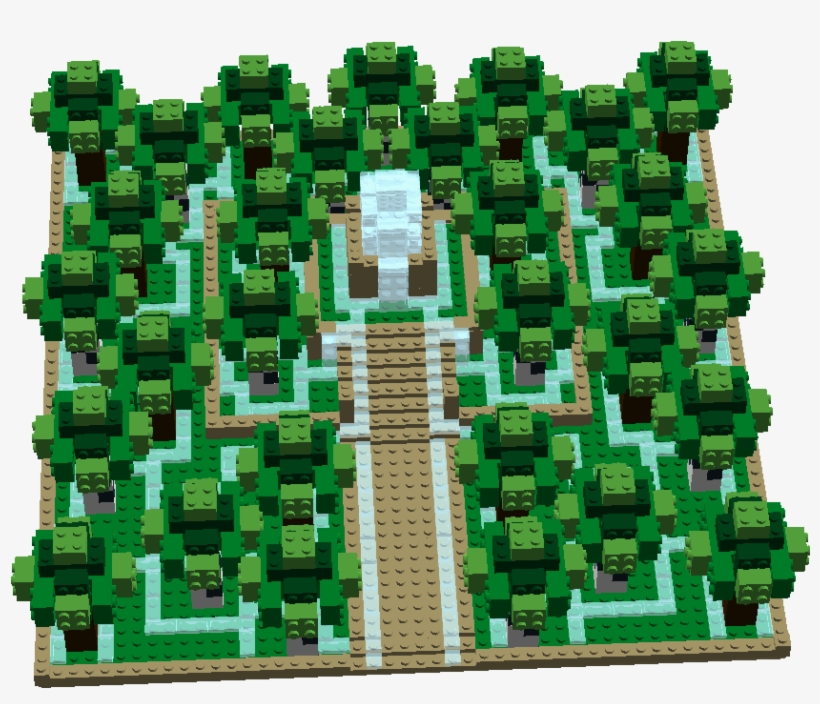 Fountain - Interlocking Block, transparent png download