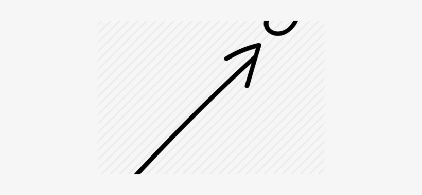 Interior Hand Drawn Arrow Electronic Wallpaper Decor - Drawing, transparent png download