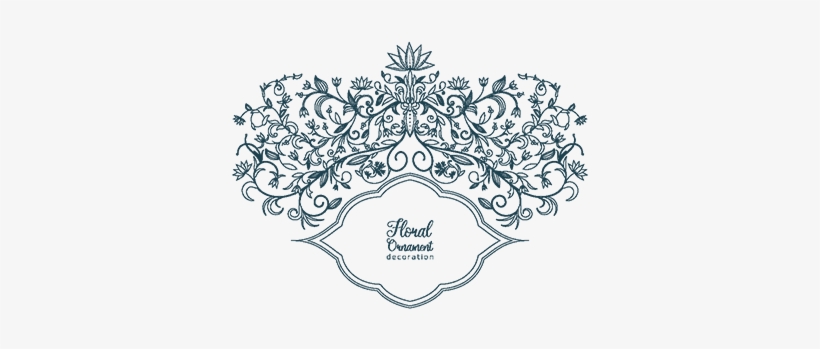 Clipart Library Stock Spring Borders Png Images - Vector Floral Logo, transparent png download