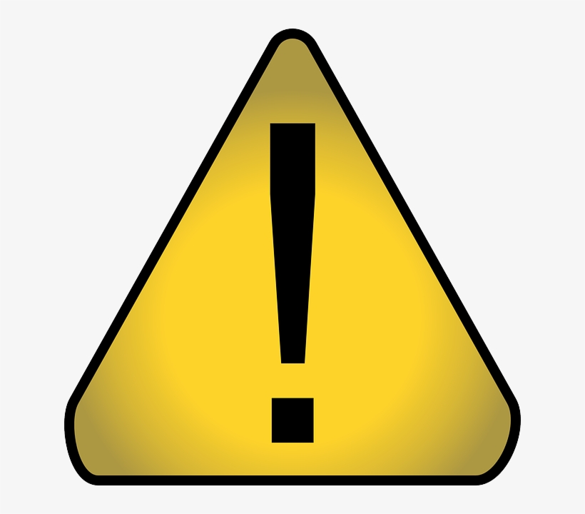 Attention, Warning, Symbol, Exclamation Point - Aviso Clipart, transparent png download