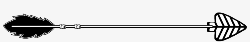 Flame Arrow Black - Arrow, transparent png download