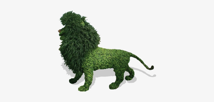 Topiary Lion, transparent png download