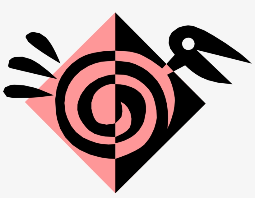 Vector Illustration Of Feathered Vertebrate Large Water - Emblem, transparent png download