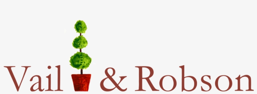 Sally Vail V And R W Topiary Rust Text V1 - Sign, transparent png download