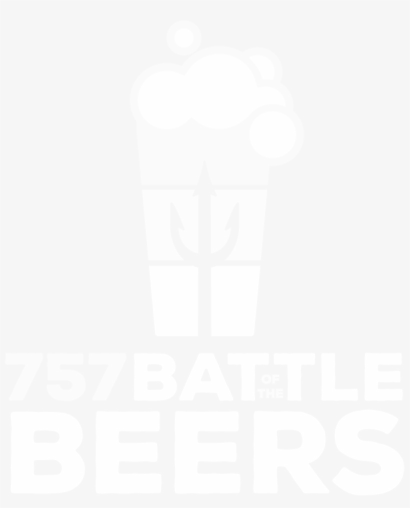 757 Battle Of The Beers 2016 Trident Pint Vertical - Poster, transparent png download
