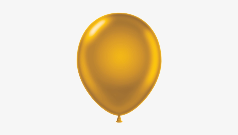 Gold Balloons Tuf Tex Gold Latex Balloons - Gold Latex Balloon, transparent png download