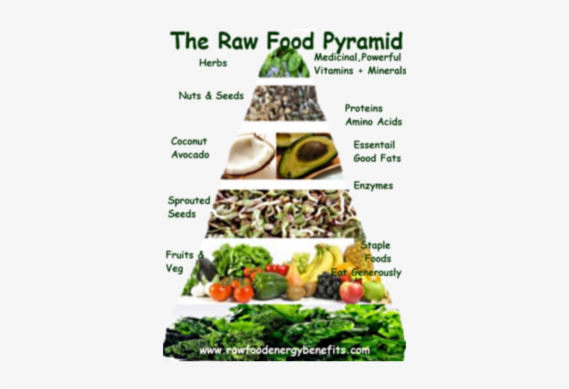 Why You Should Stop Eating Whole Grains - Raw Diet Pyramid Vegan, transparent png download