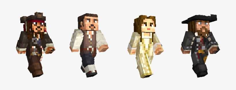 It'll Be Available Today In Minecraft On All Platforms - Minecraft Pirates Of The Caribbean, transparent png download
