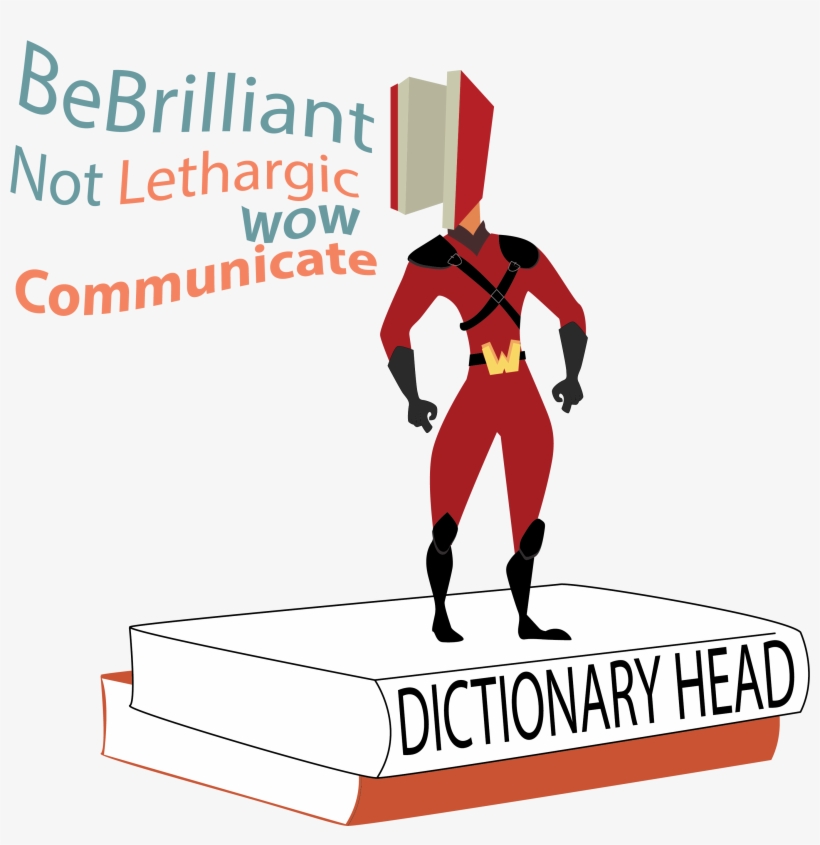 Dictionary Head Entertains As It Educates Each Series - Dictionary Head, transparent png download