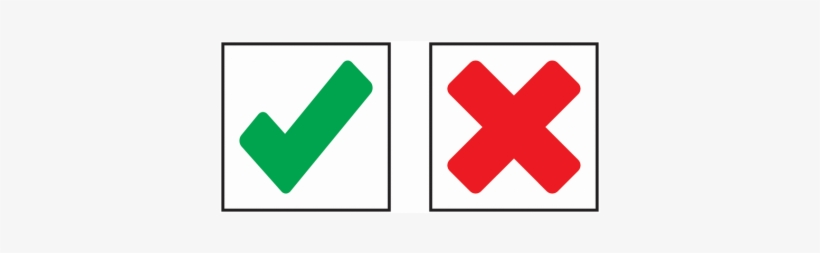 Tick Cross Png PNG Images | PNG Cliparts Free Download on SeekPNG