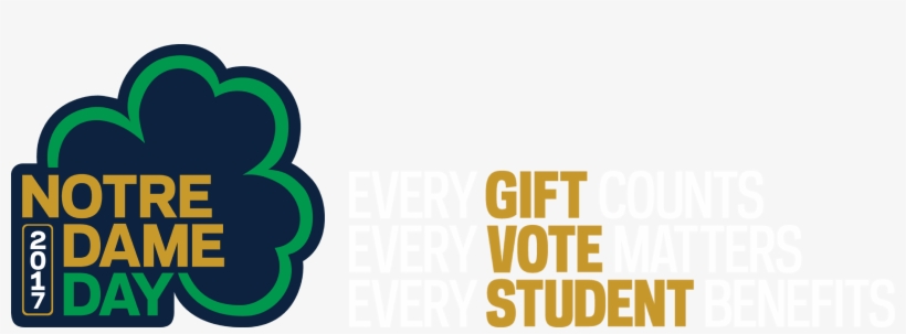 Notre Dame Day Logo, transparent png download