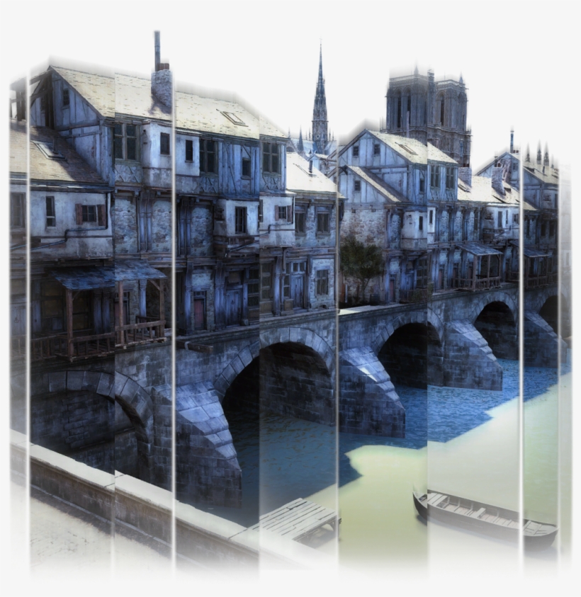 Pont Notre-dame - Assassins Creed Unity Notre Dame Pont, transparent png download