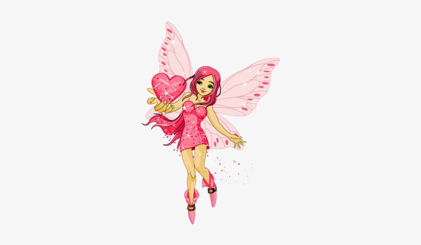 Image Library Download Pink Fairies Cartoon Clip Art Love Fairy Png Image Transparent Png Free Download On Seekpng