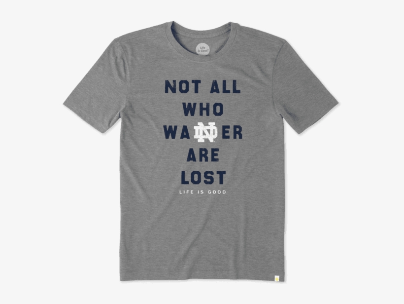 Men's Notre Dame Wander Cool Tee - Asu Dad Shirt, transparent png download