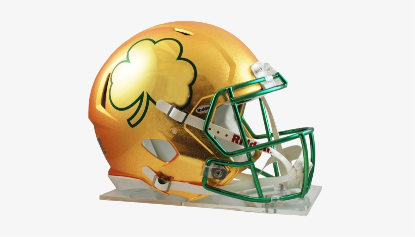 Notre Dame Fighting Irish Helmet, transparent png download
