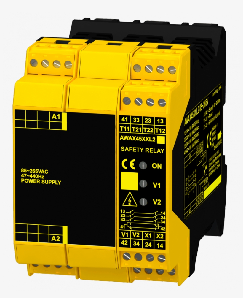 50 3025 50 Awax45xxl 2b - Safety Relay, transparent png download