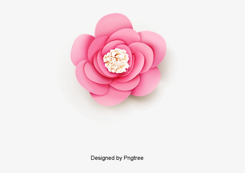 Beautiful Cartoon Chinese Wind-cut Flower Flower, Aesthetic, - Artificial Flower, transparent png download