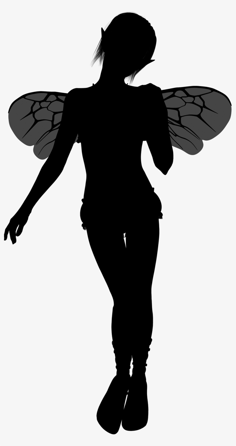 Source - - Fairy Silhouette, transparent png download