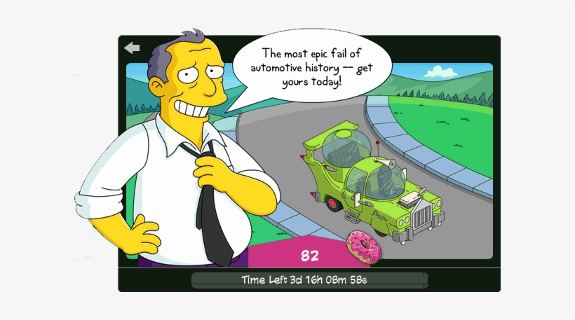 Tapped Out The Homer Gil Deal - Simpsons The Homer, transparent png download