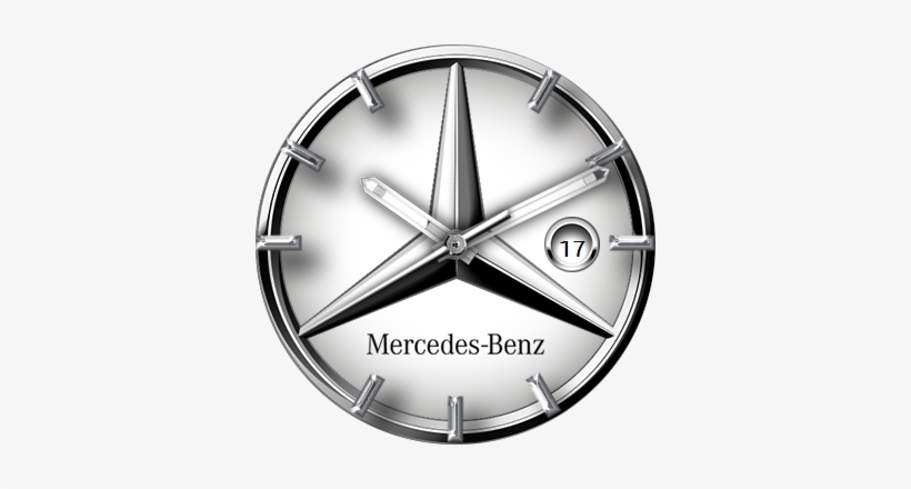 Mercedes Benz Silver Logo - Mercedes-benz, transparent png download