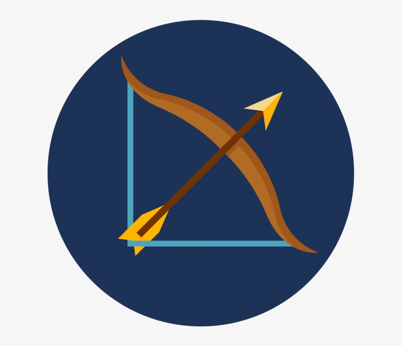 Sagittarius Png Clipart - Moon Clip Art, transparent png download