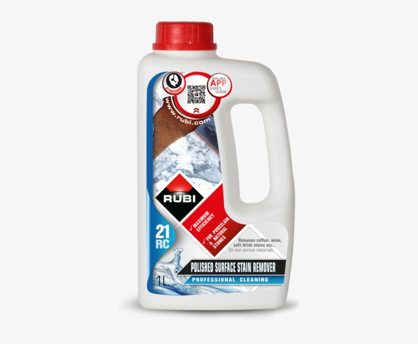 Rc-21 Polished Surface Stain Remover - Rubi Quitacementos 23910, transparent png download
