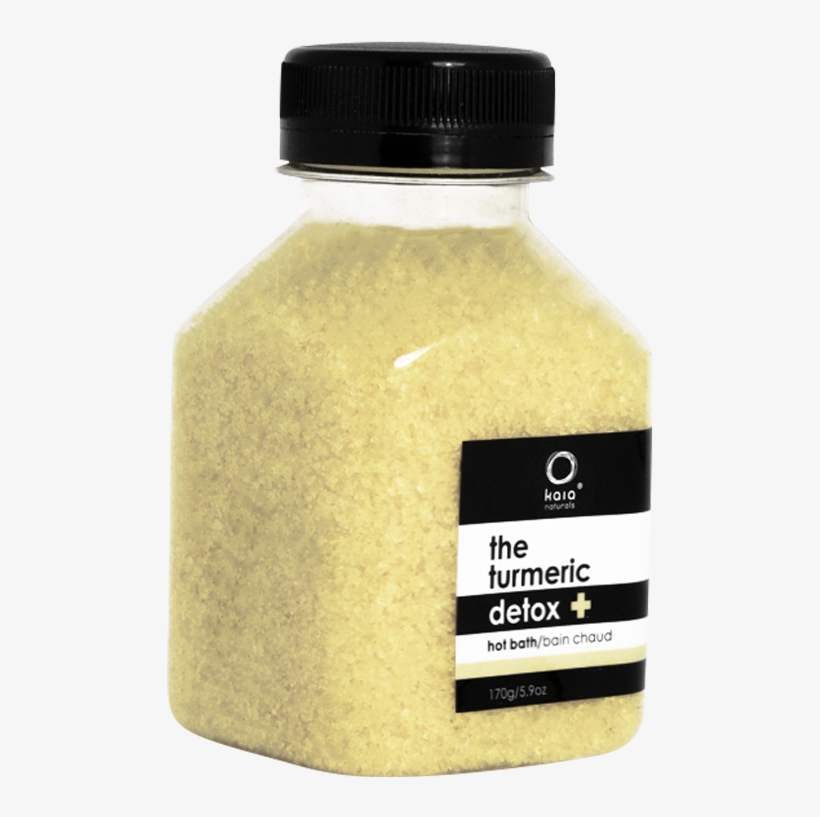 Kaia Naturals Detox Hot Bath In Turmeric - Bottle, transparent png download