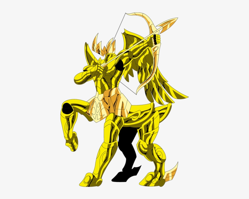 9-sagittarius Gold Cloth - Armadura De Ouro De Sagitário, transparent png download