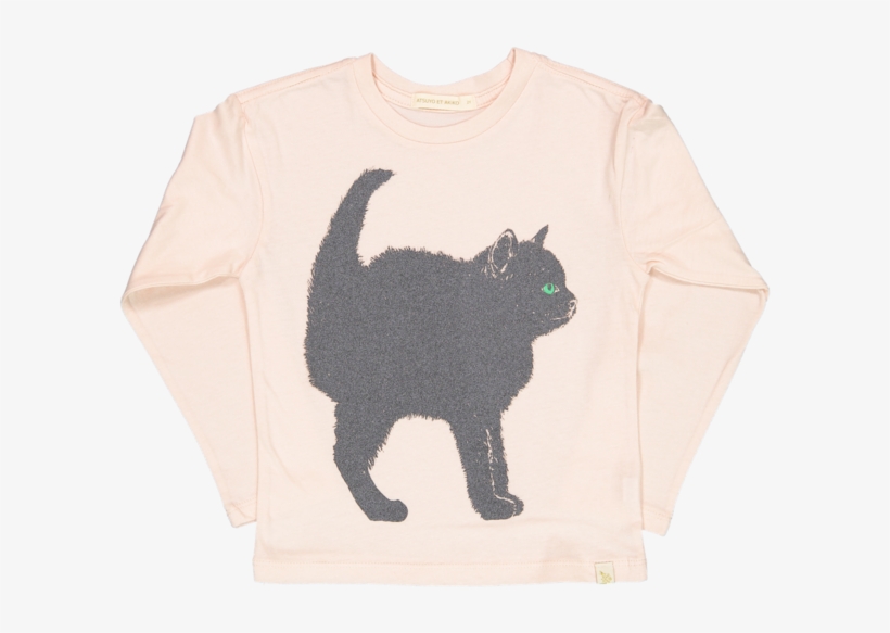 Lara Long Sleeve Tee - T-shirt Gatto - Atsuyo Et Akiko, transparent png download
