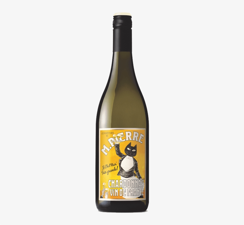 Le Chat Noir M - Le Chat Noir M. Pierre Chardonnay 2015, transparent png download