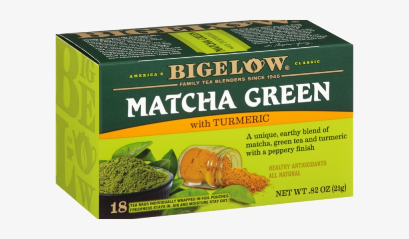 Bigelow Adds Turmeric & Matcha To 2018 Tea Line Up - Bigelow Matcha