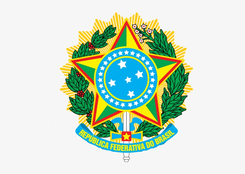 Coat Of Arms Of Brazil - Brazil Coat Of Arms, transparent png download