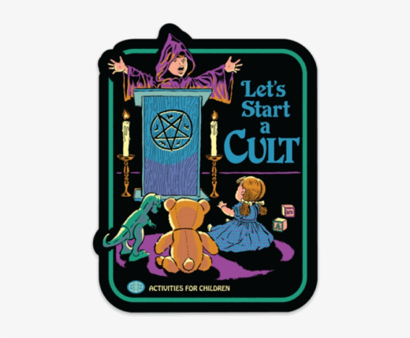 3" Let's Start A Cult Magnet - Rhodes Activities For Children Shirts, transparent png download
