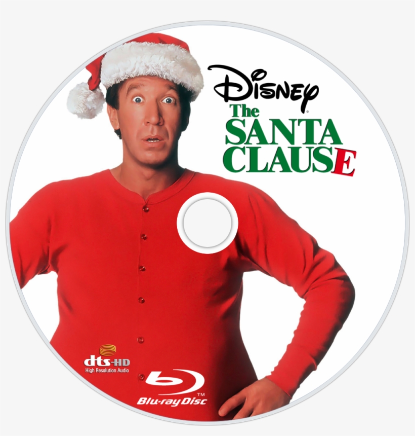 The Santa Clause Bluray Disc Image - Cd, transparent png download