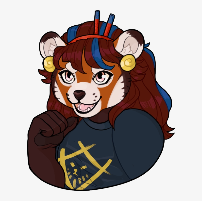 Drawn Red Panda Fursonas - Blizzard Entertainment, transparent png download