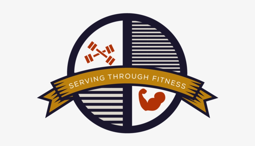 Servefit Globe Logo - Logotipo De Fitness Gym, transparent png download