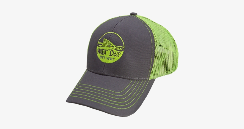 Hat / Snapback / Redfish Circle / Gray /neon - Hat, transparent png download