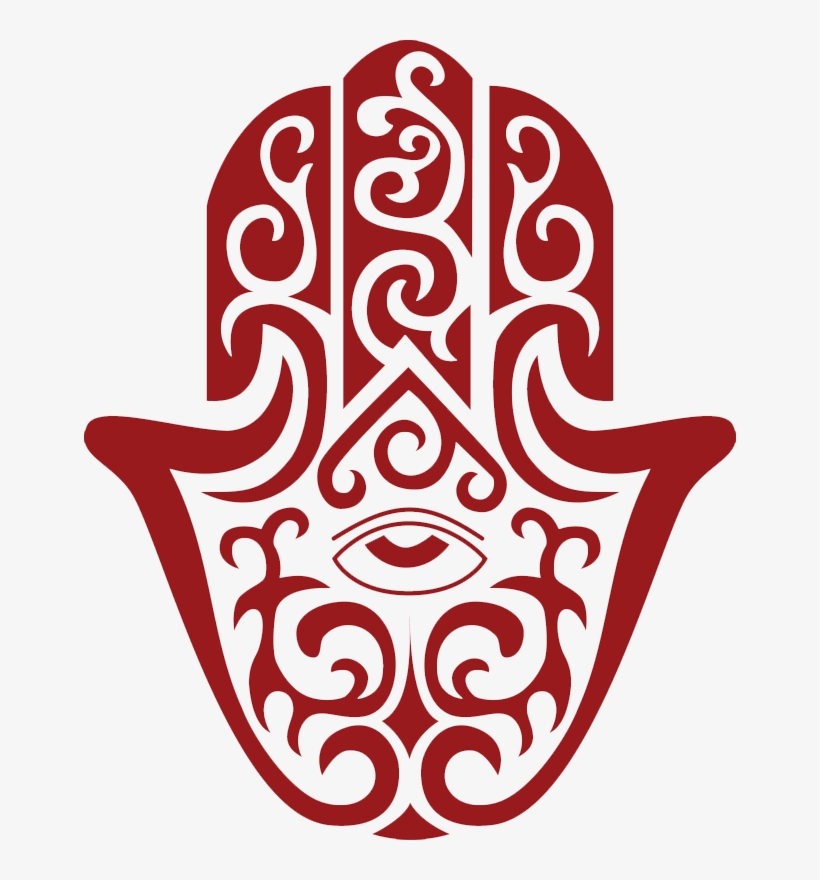 Google Image Result For Http - Hamsa Hand India Eye Yoga Indian Wall Decal, Black, transparent png download