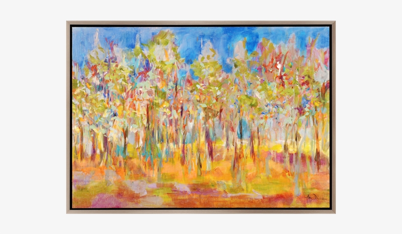Orchard In Orchid - Paragon Orchard In Orchid Framed Painting Print, transparent png download