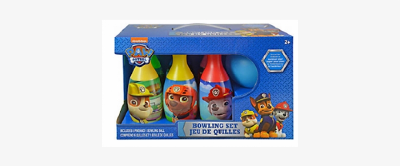 Paw Patrol Bowling Set - Paw Patrol Bowling Set In Display Box, transparent png download