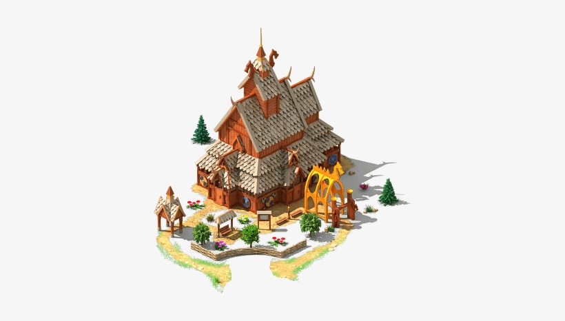 Ancient Stave Church L2 - Wiki, transparent png download
