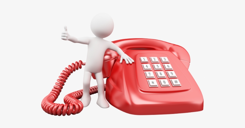 Red Telephone Png Png Library Library - Red Phone In Png, transparent png download