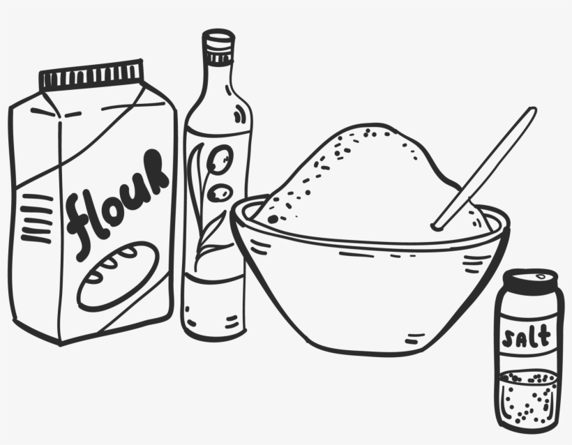 Play Dough Recipe - Drawing, transparent png download