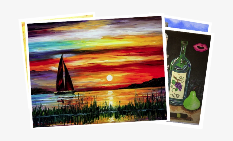 Splash-bg - Creative Painting Of Nature, transparent png download