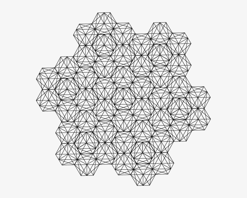 Fractal Png Image - Black And White Mandala Vector, transparent png download