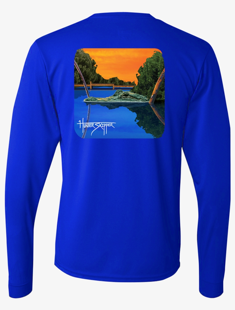 Florida Gator - Performance - Long-sleeved T-shirt, transparent png download